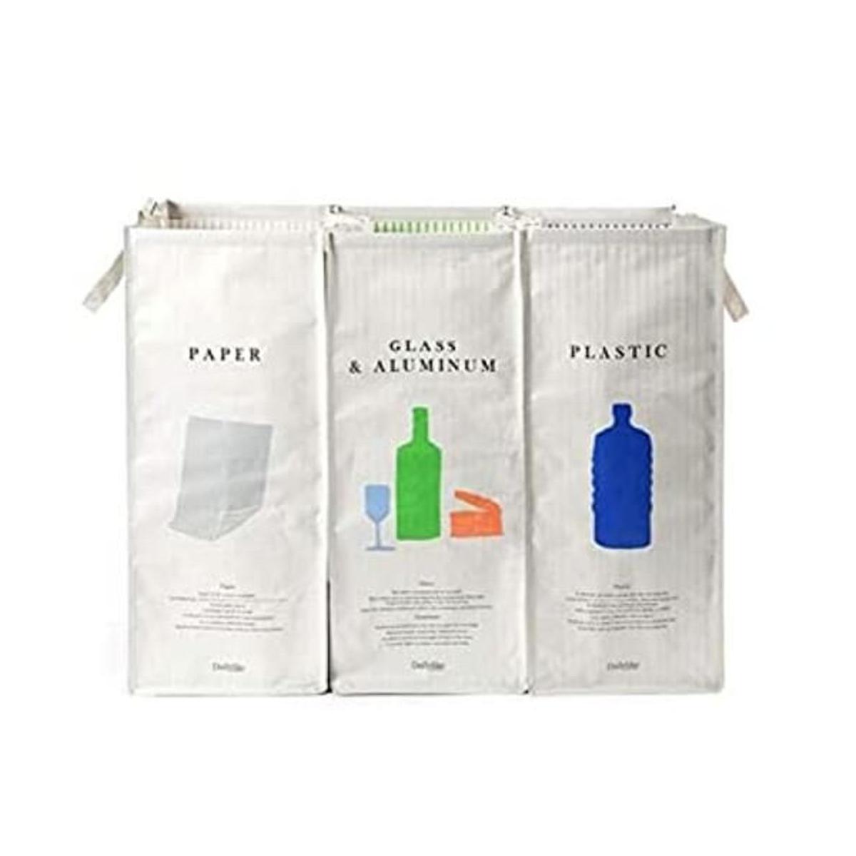 Signim 216 bolsas de basura separadas de reciclaje para