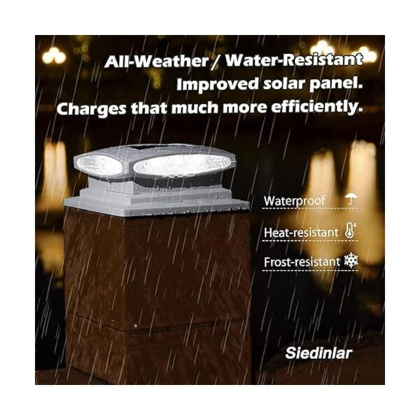 Siedinlar Luces solares para exteriores 2 modos 24 luces_2