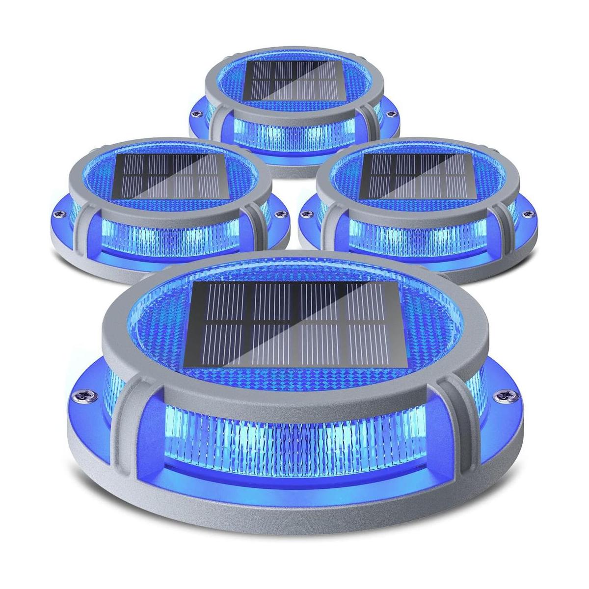Siedinlar Luces solares para terraza al aire libre 2