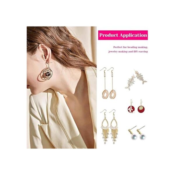 Shynek Ganchos para pendientes para hacer joyas kit de