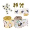 SiCai Ribbon 6 rollos de cinta de abeja de 30 yardas
