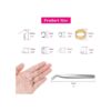 Shynek Ganchos para pendientes para hacer joyas kit de