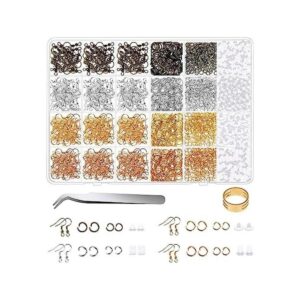 Shynek Ganchos para pendientes para hacer joyas kit de