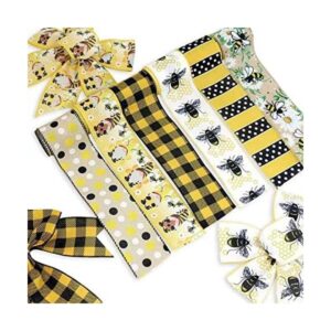 SiCai Ribbon 6 rollos de cinta de abeja de 30 yardas
