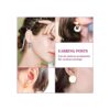 Shynek 1800 piezas de suministros para hacer aretes con