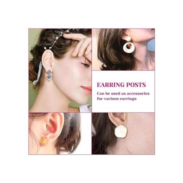 Shynek 1800 piezas de suministros para hacer aretes con
