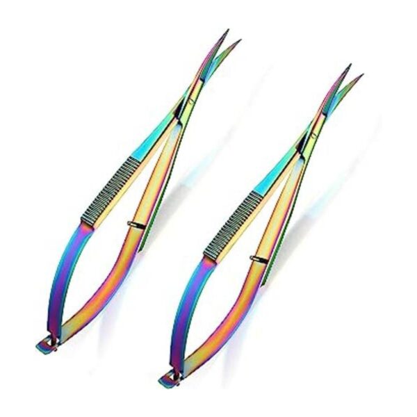 Shynai 2 tijeras de costura bordadas de 4.7 pulgadas
