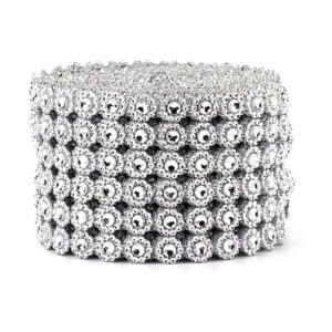Shukii Cinta de diamantes de imitación de 10 yardas cinta