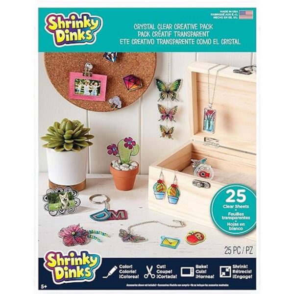 Shrinky Dinks Just Play Paquete creativo 25 hojas_1