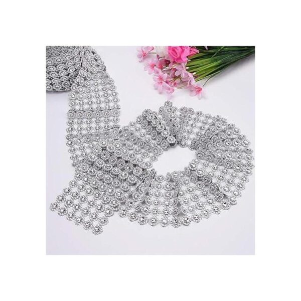 Shukii Cinta de diamantes de imitación de 10 yardas cinta