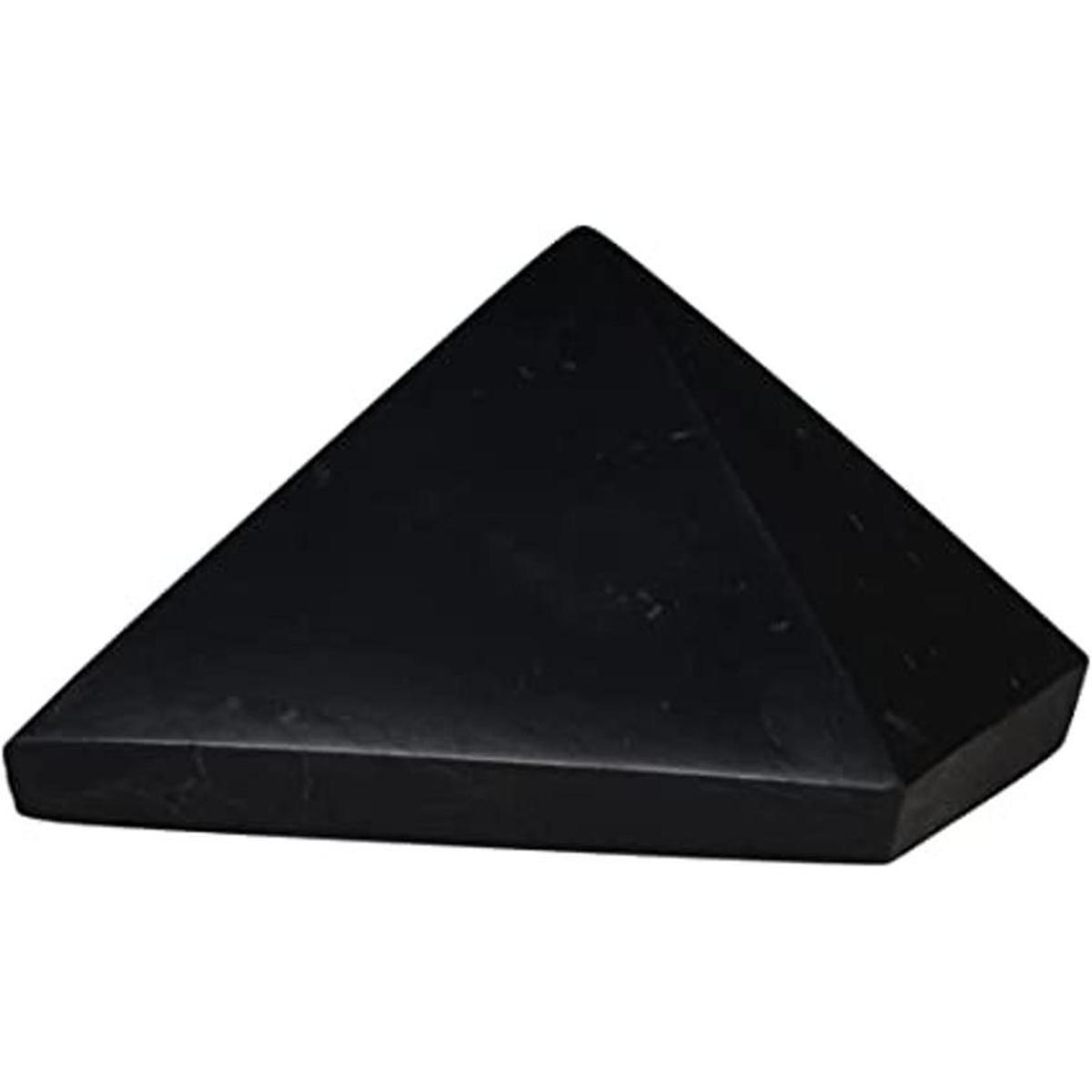 Shungite World Pirámide de Shungite real de piedras