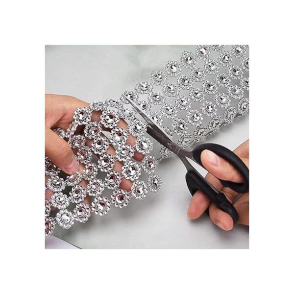 Shukii Cinta de diamantes de imitación de 10 yardas cinta