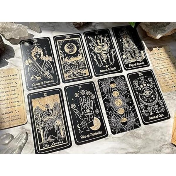 Shores Of Moon Luna Somnia Tarot Deck con guía y caja 78_3