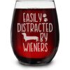Shop4Ever Taza de vino grabada con texto en inglés_1