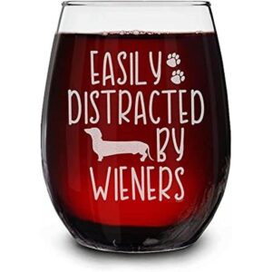 Shop4Ever Taza de vino grabada con texto en inglés_1