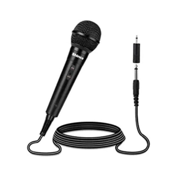 Shinco Micrófono de mano con cable micrófono vocal_1