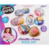 Shimmer n Sparkle Metallic Mania Rock Art Kit DIY para_1