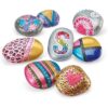 Shimmer n Sparkle Metallic Mania Rock Art Kit DIY para_6