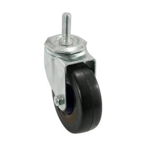 Shepherd Hardware 9023 Rueda de vástago giratoria de goma_1