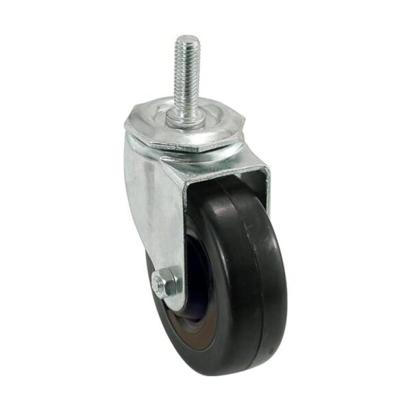 Shepherd Hardware 9023 Rueda de vástago giratoria de goma_1