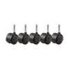 Shepherd Hardware 8741E Ruedas para silla de oficina de_1