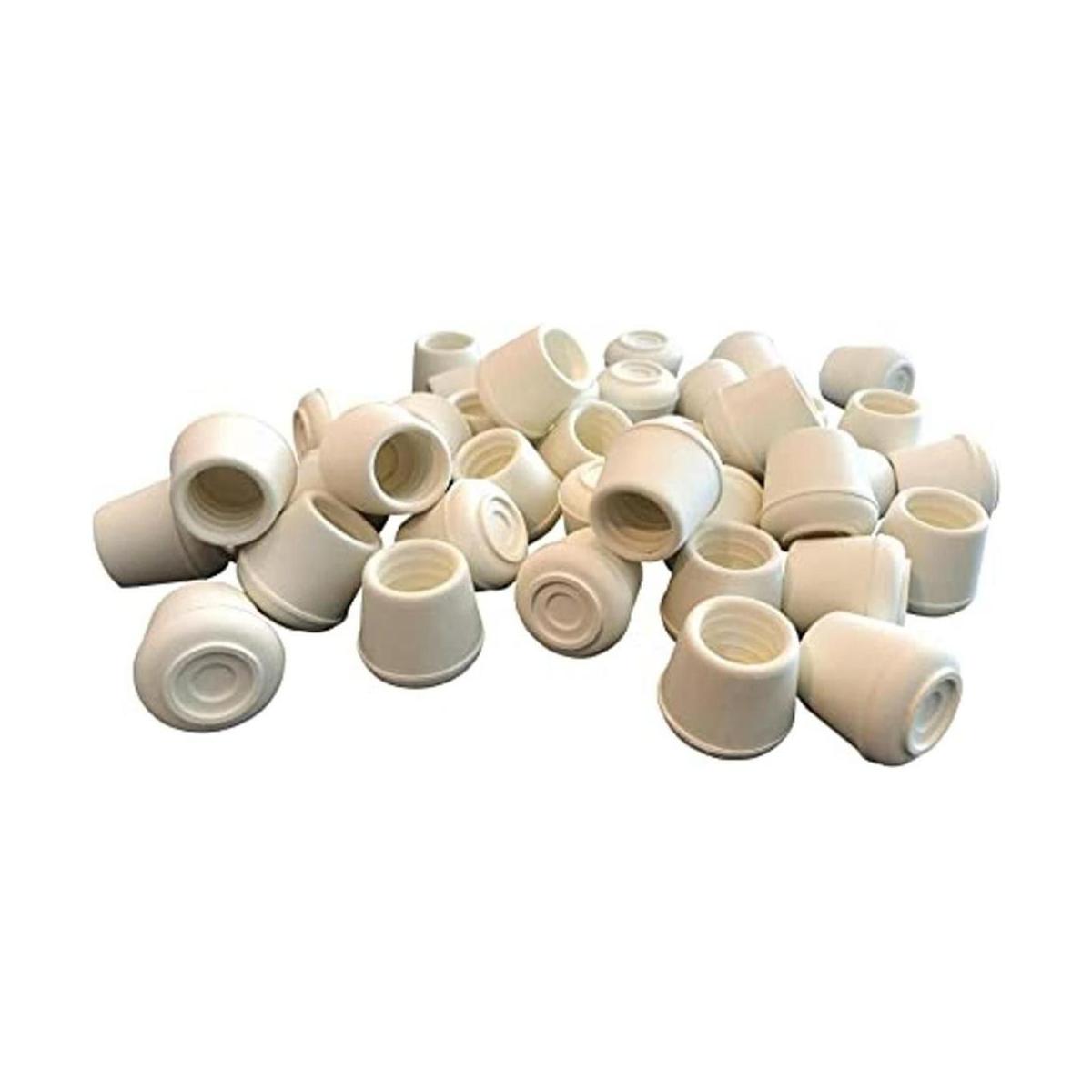 Shepherd Hardware 9752 Puntas de goma para patas de 58