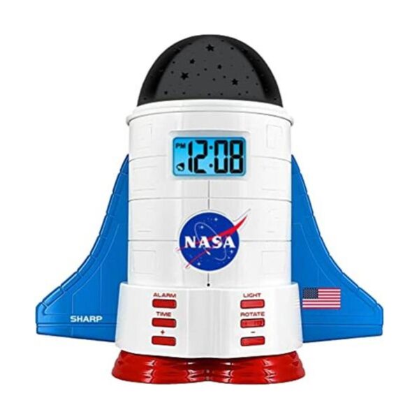 Sharp NASA Space Shuttle Reloj despertador de luz