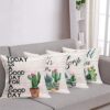 ShareJ Be Wild and Free Juego de 4 fundas de almohada