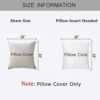 ShareJ Be Wild and Free Juego de 4 fundas de almohada