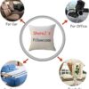 ShareJ Be Wild and Free Juego de 4 fundas de almohada