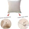 ShareJ Be Wild and Free Juego de 4 fundas de almohada