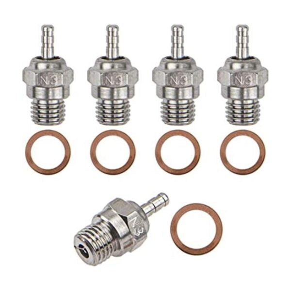 ShareGoo RC Glow Plug 3 N3 Medio Hot Spark Nitro Engine_1
