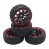 ShareGoo OD Juego de 4 llantas hexagonales de 2.55_1