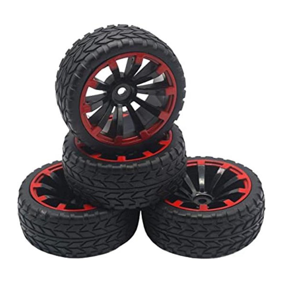 ShareGoo OD Juego de 4 llantas hexagonales de 2.55