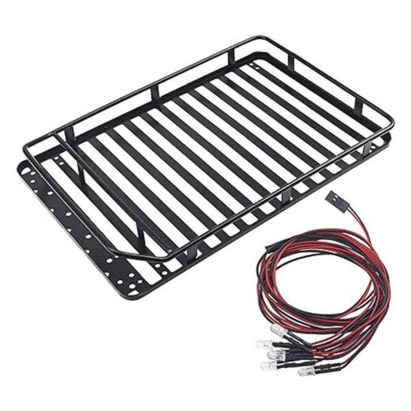 ShareGoo RC 110 Portaequipajes de metal con 6 luces LED_3