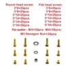 ShareGoo 330 piezas universal RC tornillo kit M3 cabeza_4
