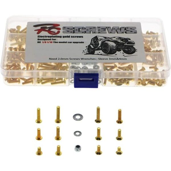 ShareGoo 330 piezas universal RC tornillo kit M3 cabeza_2