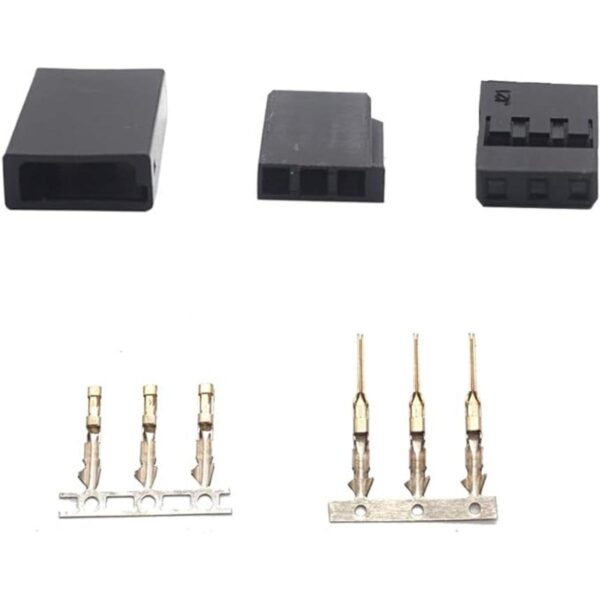 ShareGoo 30 sets RC servo plug macho hembra conector_4