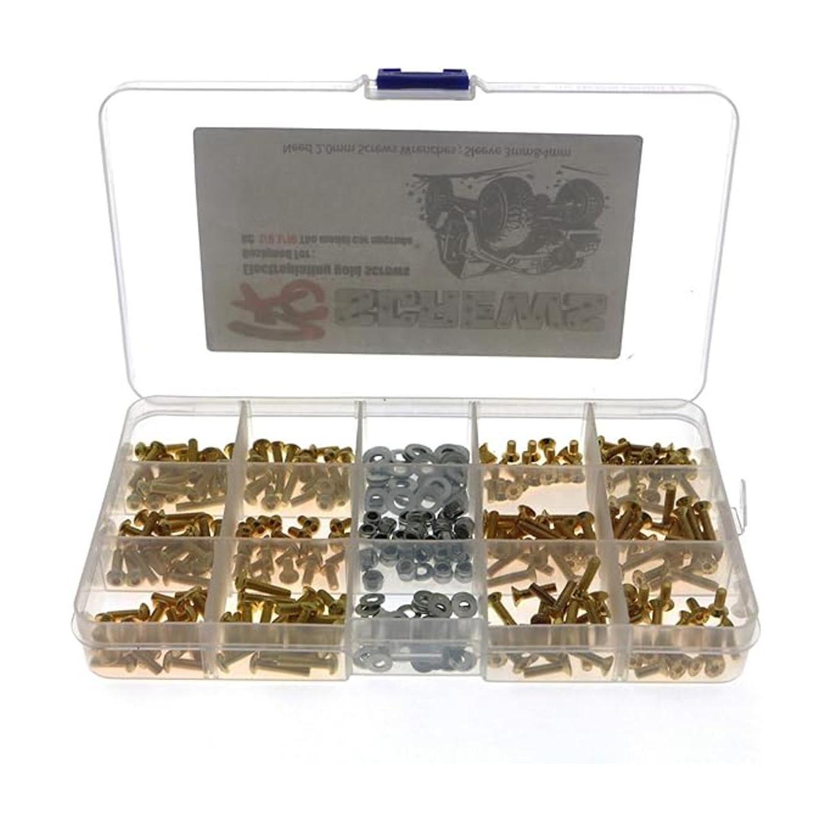 ShareGoo 330 piezas universal RC tornillo kit M3 cabeza
