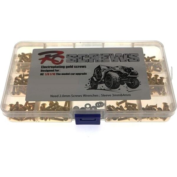 ShareGoo 330 piezas universal RC tornillo kit M3 cabeza_5