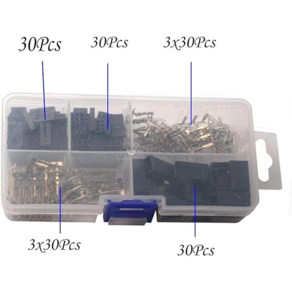 ShareGoo 30 sets RC servo plug macho hembra conector_2