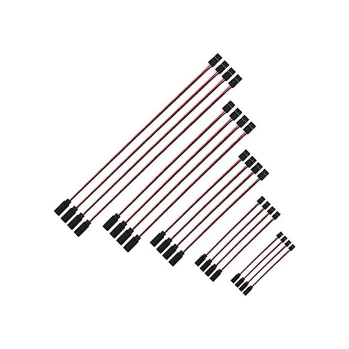 ShareGoo 20 piezas macho a hembra cable de extensión servo
