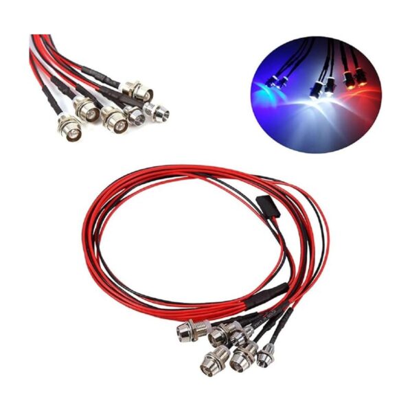 ShareGoo Kit de luz LED para faros delanteros traseros de