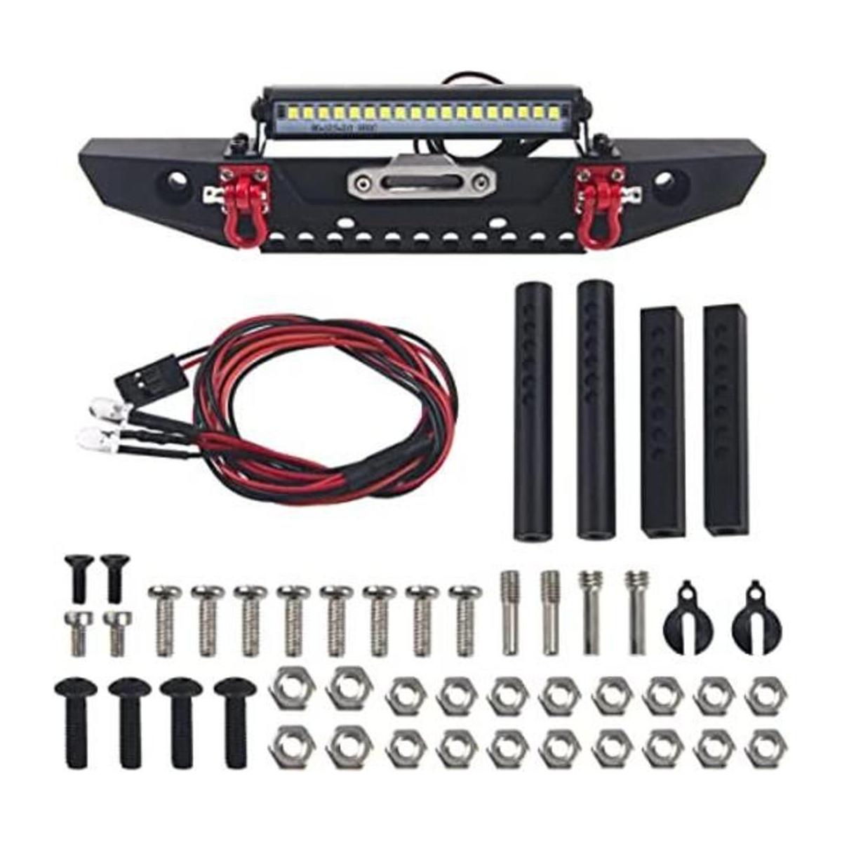 ShareGoo Parachoques delantero de metal con barra de