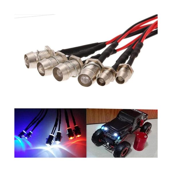ShareGoo Kit de luz LED para faros delanteros traseros de