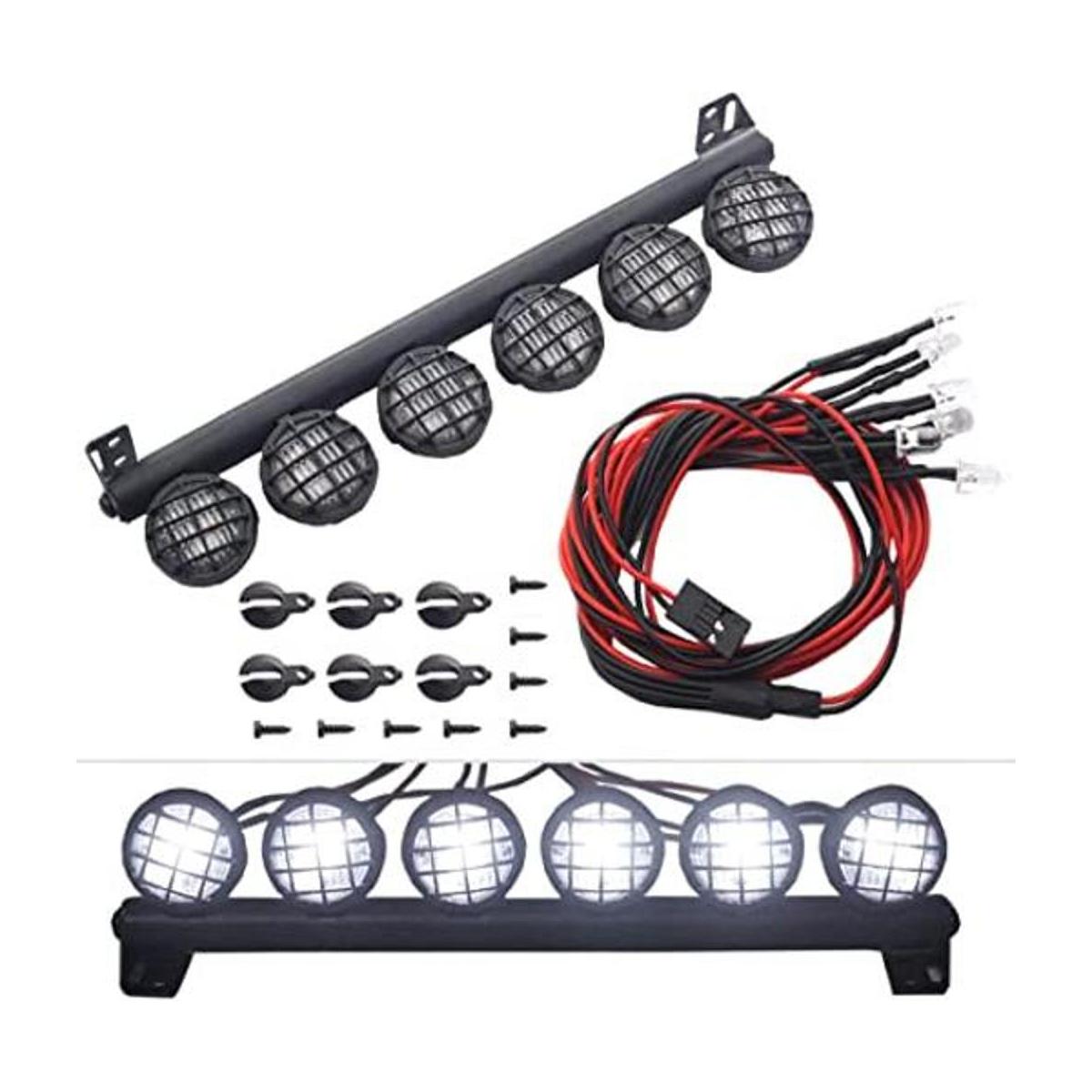 ShareGoo Lámpara de techo de metal con 6 luces LED para