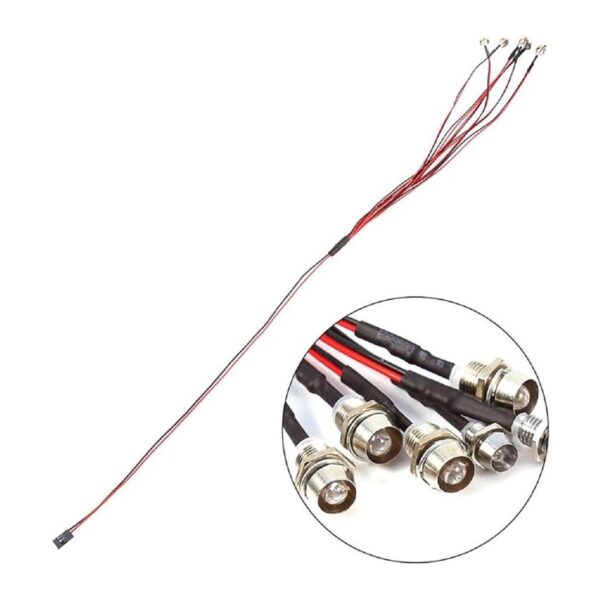 ShareGoo Kit de luz LED para faros delanteros traseros de