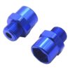 ShareGoo Juego de 4 adaptadores de metal de 0.472 in a_5