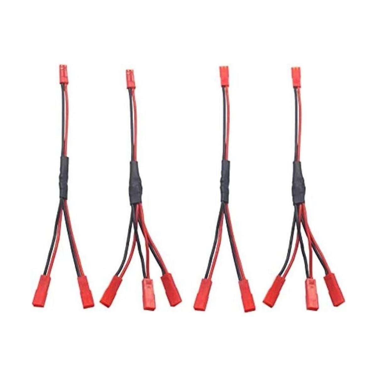 ShareGoo Juego de 4 conectores JST cable JST macho