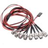 ShareGoo Juego de faros delanteros de luz LED de 8 ledes_4